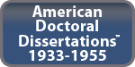 American Doctoral Dissertations, 1933 - 1955