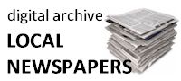 Digital archive of local newspapers