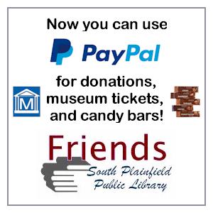 image tile The Friends of the Library now accepts PAYPAL for DONATIONS; click here for details