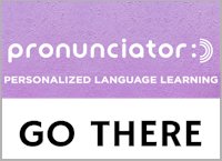 Pronunciator Personalized Language Learning (SP Library card required)