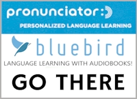 Pronunciator Personalized Language Learning (SP Library card required)