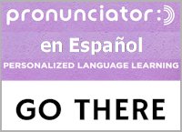 Pronunciator Personalized Language Learning (SP Library card required)