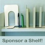 Sponsor a shelf in our new library!