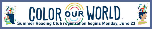 Summer Reading Club - registration begins June 23
