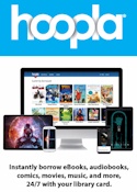 Hoopla books, movies, music & more