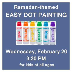 image tile POLKA DOT PAINTING (ages 2 - 5) - Tuesday, May 7 at 11:30 AM, registration is not required