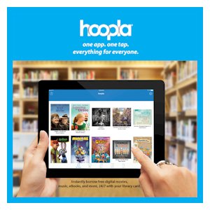 image tile Hoopla streaming media