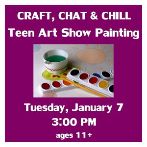 image tile CRAFTERNOON: PAINT PARTY (ages 3+) Tuesday, June 13 at 3:30 PM