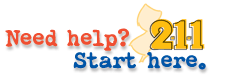 Need help? Start here: call 211